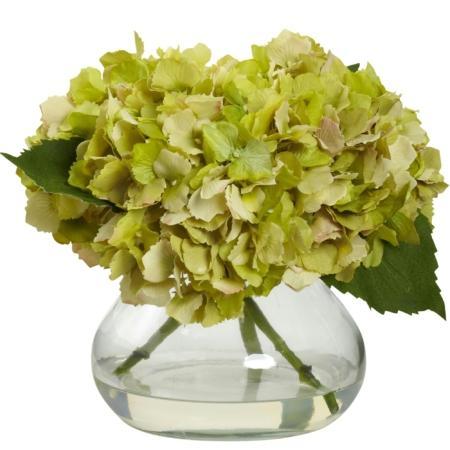 Gorgeous Blooming Hydrangea w-Vase