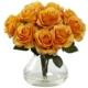 Radiant Rose Arrangement w-Vase