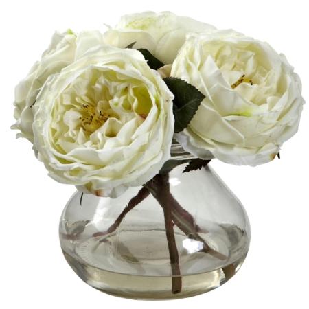 Stunning Fancy Rose w-Vase