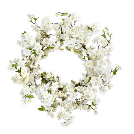 Beautiful 24" Cherry Blossom Wreath