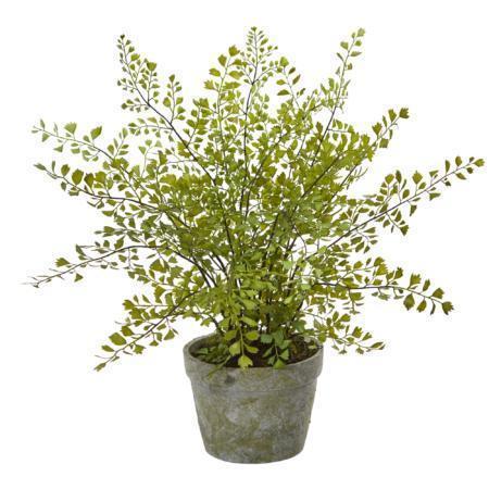 Stunning Maiden Hair Artificial Plant in Decorative Planter