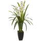 Gorgeous 39" Cymbidium Orchid Artificial Plant