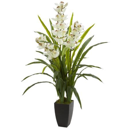 Beautiful 45" Cymbidium Orchid Artificial Plant