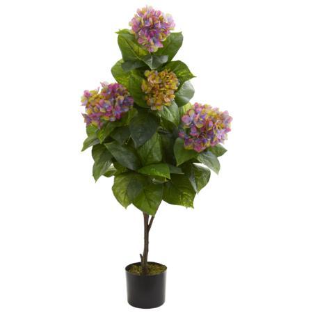 Captivating 45" Hydrangea Artificial Plant