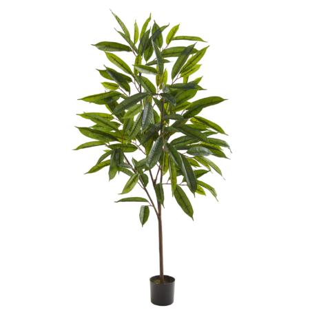 Exquisite 52" Long Leaf Ficus Artificial Plant