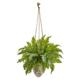 Dazzling 29" Fern Artificial Plant in Hanging Vase