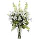 Captivating Lily, Delphinium and Hydrangea Silk Arrangement