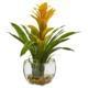 Radiant Bromeliad with Vase Arrangement