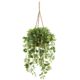 Stunning 51" Wandering Jew Artificial Plant in Hanging Basket (Real Touch)