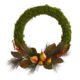 Radiant 22" Pear, Magnolia and Moss Artificial Wreath