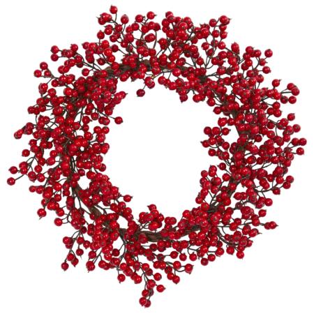 Vibrant 22" Berry Wreath