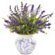 Stunning Lavender Artificial Arrangement in Floral Vase