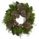 Stunning 28" Pine Cone and Pine Wreath