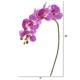 30" Phalaenopsis Orchid Artificial Flower (Set of 6) - Purple