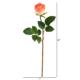 20" Rose Artificial Bud Flower (Set of 6) - Salmon