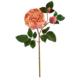 22" Rose Artificial Flower (Set of 6) - Cream Purple