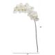 44" Phalaenopsis Orchid Artificial Flower (Set of 3)