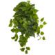 28" Deluxe Ivy Hanging Artificial Bush (Set of 3) (Real Touch)