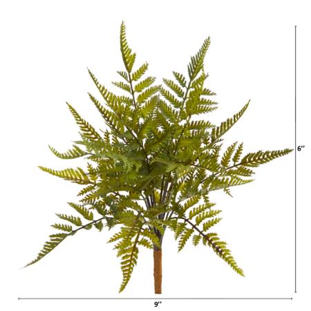 Artificial Fern Plant (Set of 6)