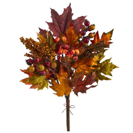 Maple and Berries Artificial Flower Bouquet