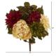 16" Peony Hydrangea and Dahlia Flower Bouquet (Set of 2)