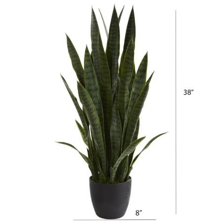 38" Sansevieria Artificial Plant