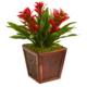 18'' Triple Bromeliad Plant in Decorative Planter