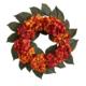 20" Autumn Hydrangea Artificial Wreath