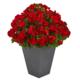 Exquisite 33'' Geranium Plant in Planter UV Resistant (Indoor-Outdoor