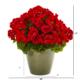 Geranium Artificial Plant - UV Resistant - (Indoor-Outdoor)