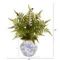 NNP1163 1 Fern Artificial Plant