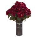 NNP1256 RU 1 Hydrangea Artificial Plant